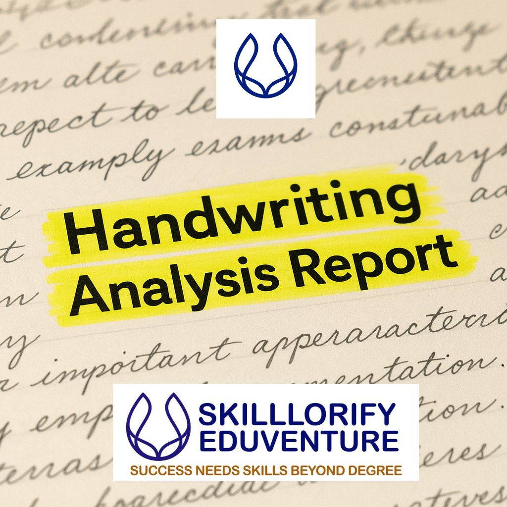 ✍️ Personal Handwriting Analysis Report certificate